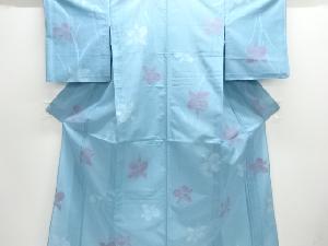 大正ロマン　紗花模様織り出し着物